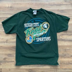 Vintage Michigan State 1999 Final Four NCAA Tee